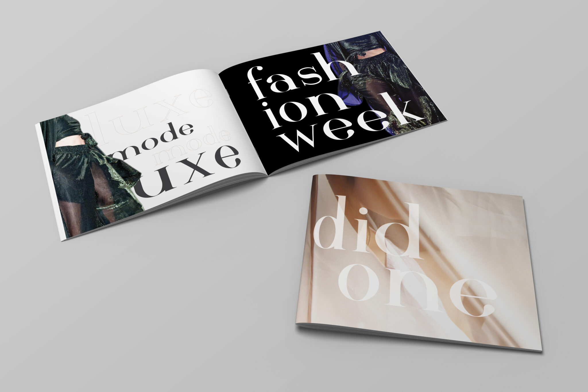 Typographie MOCKUP