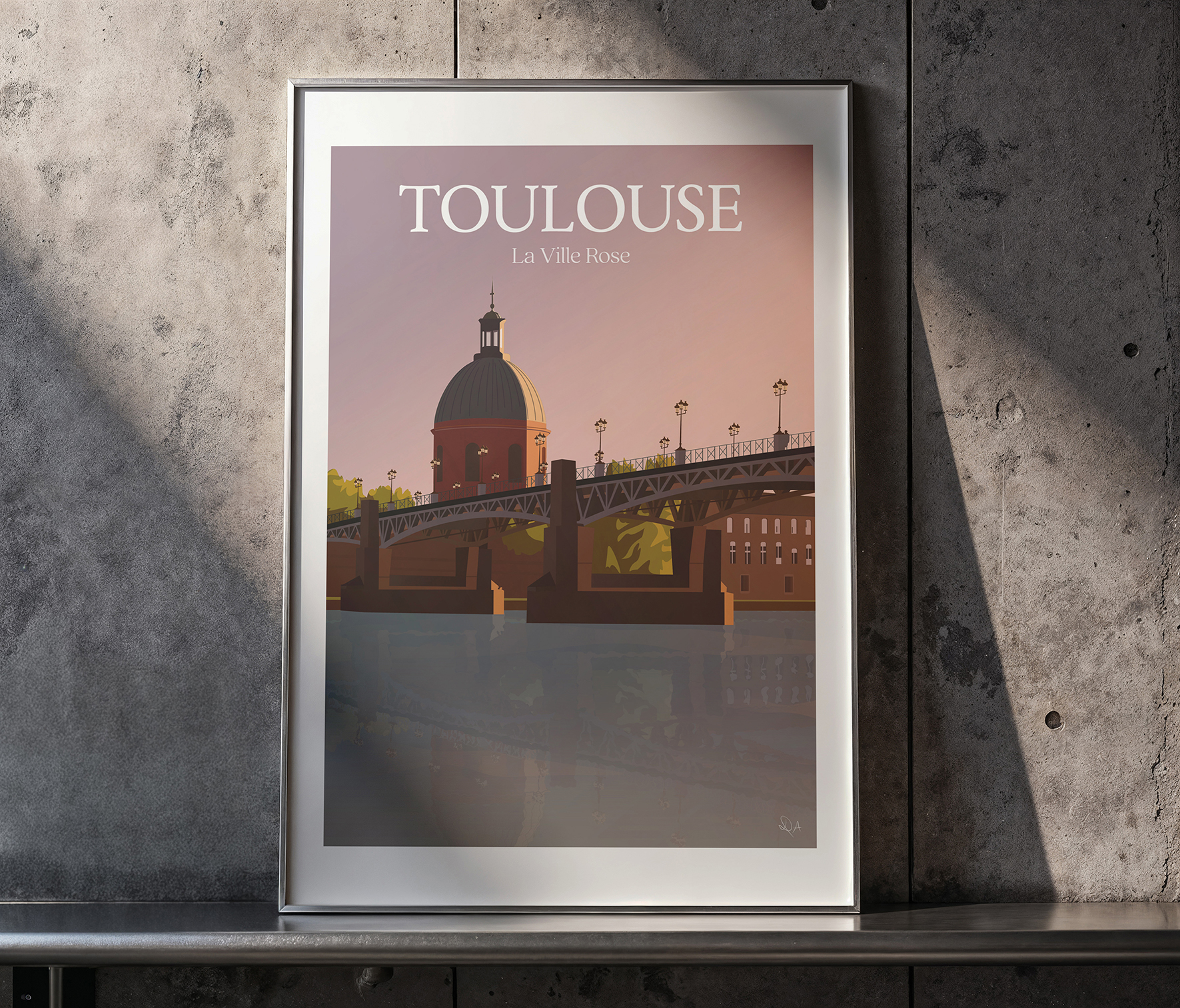 MOCKUP AFFICHE VINTAGE